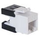 CAT6A RJ45 Keystone Jack for HD Style - White, Single IC1078GAWH CAT6A RJ45 Keystone Jack for HD Style - White, Single IC1078GAWH